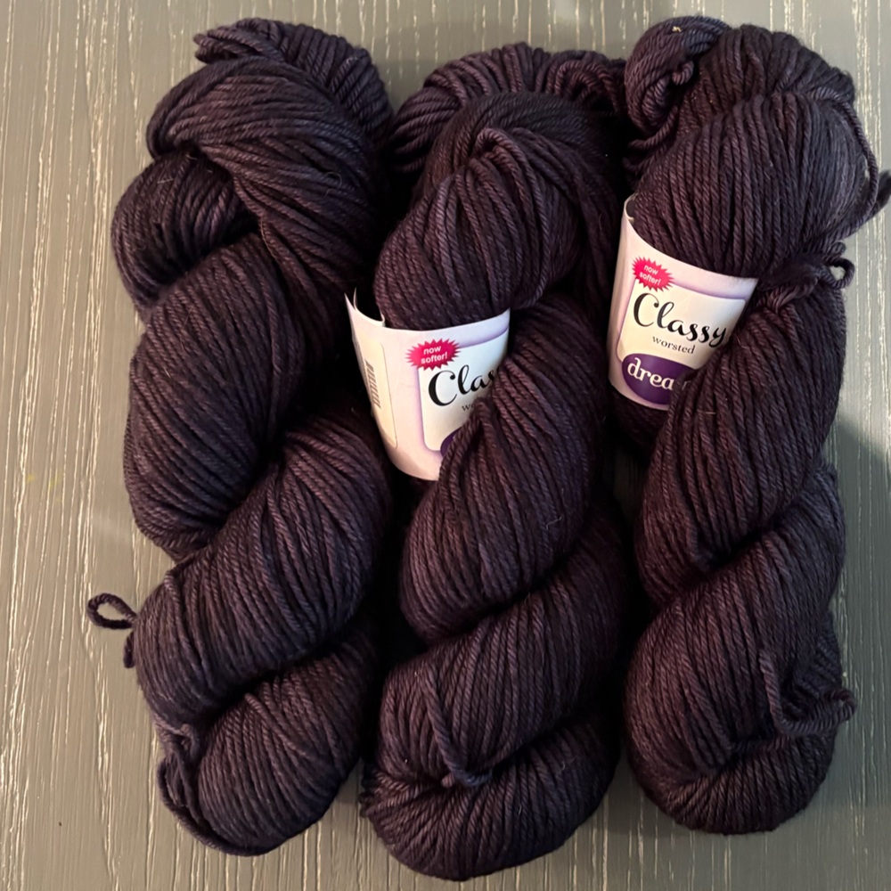 Dream in Color Classy Worsted Yarn- dark blue